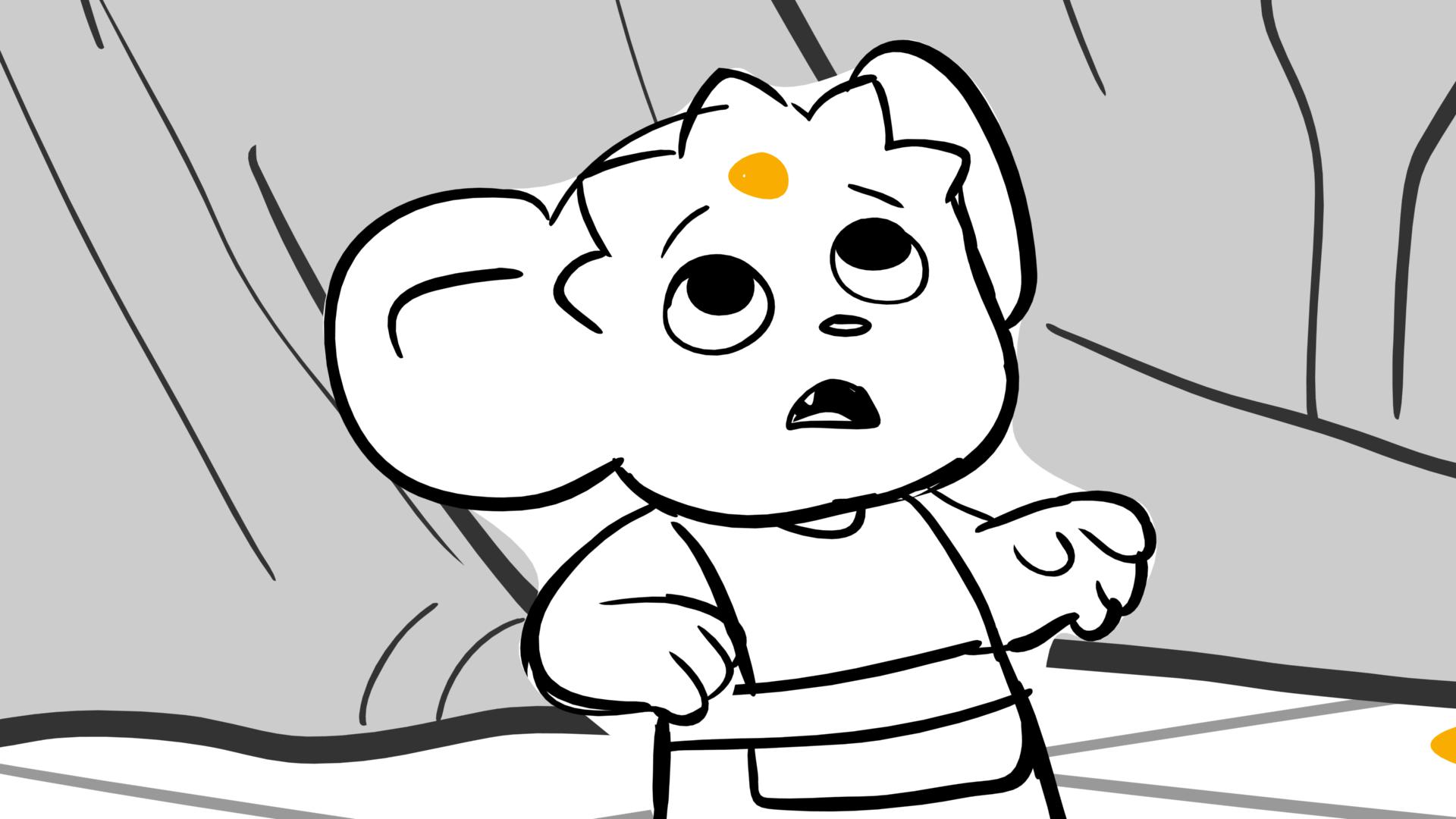 Fun with Nubs — Ep. 112, lámina 012, storyboard by Melissa Ballesteros